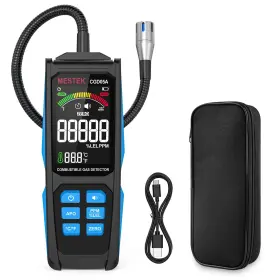 Cgd05a Mestek Natural Gas Leak Detector - With Audible And Visual Alarm Recharg