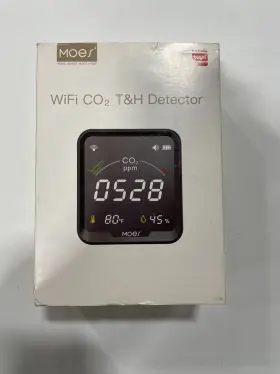 Wss-fb-co2-u-ms Moes Smart Wifi 3-in-1 Co2 Temp Humi Detector Carbon Dioxide Air Quality Monitor