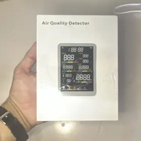 2023pm2.5 Monitor 9-in-1 Indoor Air Quality Portable. Co2 Tvoc Hcho Pm 2.5 Pm1