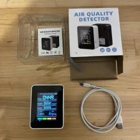 Bc125 Monitor Air Quality Detector With Usb Power Cord