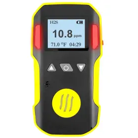 Mdje3728 Monitor H2s Forensics Nist Calibrated Usb Recharge 0-100ppm Alarms