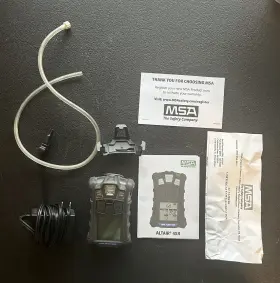 00413597 Msa Altair 4xr - Multigas Detector Used With Box And Attachments Calibrated 4/24