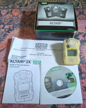 10092521 Msa 24 Month Altair Hydrogen Sulfide Gas Monitor/detector H2s Activate By Jan25