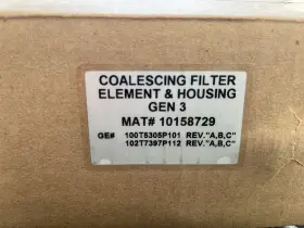 10158729 Msa Coalescing Gas Filter