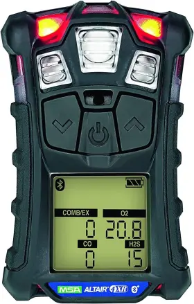 10179330 Msa Altair 4xr Durable Portable Multi Gas Detector Monitor Oil