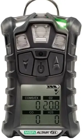 10211185 Msa Altair 4xr Bluetooth Multi Gas Meter Lel O2 Co H2s With Charger