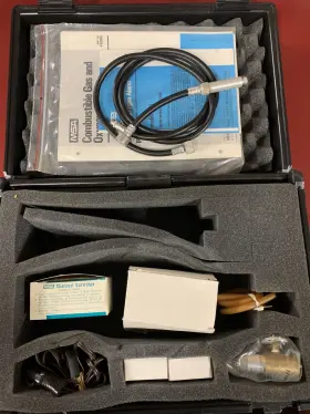 449900 Msa Model 260 Portable Combustible No Gas And O2 Alarm Case Only P/n Read