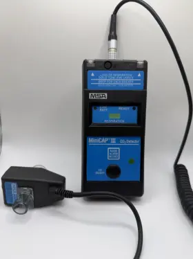 492327 Msa Minicap Iii Co2 Detector For Medical Equipment