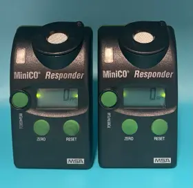 710424 Msa 2 Minico Responder Carbon Monoxide Detector Tested Working With Batteries Vgc