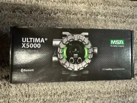 A-x5000-0-f-0-1-0-aa-aa-0 Msa Ultima Gas Monitor 5% Methane Ir 0-100% 2 Sensors