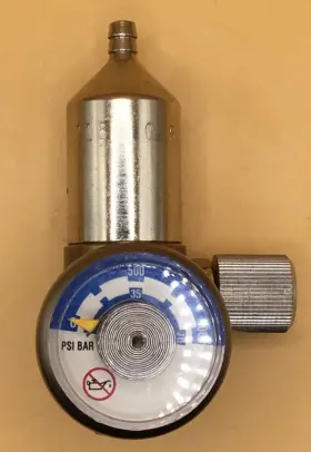 467895 Msa Flow Control 567895 Calibration Fixed Regulator .25 Liters/min 0-1000 Psi