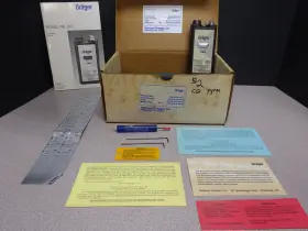 4510179 National Draeger Drager 190 Datalogger Permissible Toxic Co Gas Detector