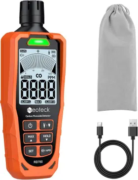 82cz Neoteck New - 1000 Ppm 10% Accuracy Carbon Monoxide Detector Portable Co
