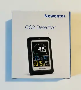 X004auv051 Newentor Co2 Monitor Indoor Air Quality Meters Carbon Dioxide Detector