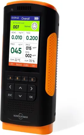 Wp6933 Norpolifomor Indoor Air Quality Monitor Aqi Meter For Pm2.5 Voc Tester Formal