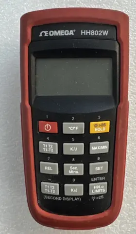 Hh802w Omega Thermocouple Thermometer
