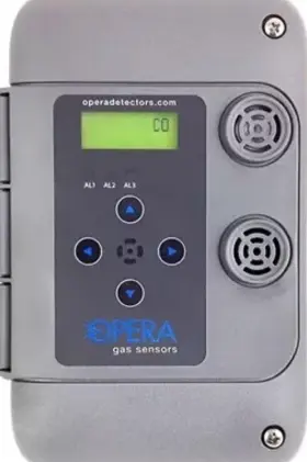 6002-250-b Opera Dual Gas Monitor Carbon Monoxide Co And Nitrogen Dioxide No2