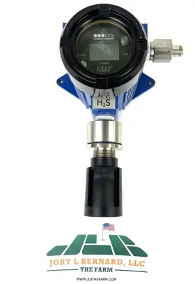 Oi-6900 Otis Instruments Gen Ii H2s Gas Sensor Detector Wirefree Clean Used