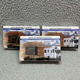 Prg1000-b Pangaea Prg1000 Rv Propane Gas Alarm 12v Digital Lp Detector Motorhome Lot