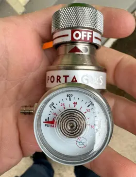 90009055 Portagas Gas Regulator 0.25lpm