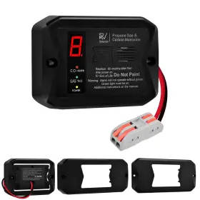 Protectmeter 762998521119 Rv Propane Gas Detector Carbon Monoxide And Detectors 12v Dc 3