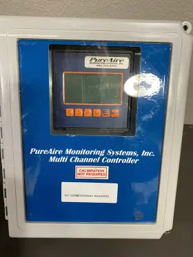 99058 Pureaire Monitoring Systems 8-channel Programmable Controller For Gas Monitors