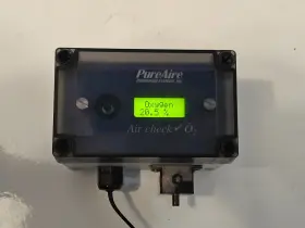 Tx-1100-sam Pureaire Oxygen Deficiency Monitor For O2 Depletion Safety 0-25% By