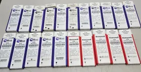 C6h6 Rae Systems & Honeywell And H2s Hydrogen Sulfide Gas Detection Tubes Lot Of 21 -see Photos