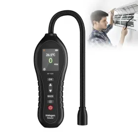 Nf-604 Rainleoti Halogen Gas Detector Air Condition Refrigerant Leak 0-1000ppm Haloge