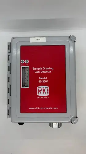 35-3001a-05-10 Rki Carbon Dioxide Sample Draw Detector Gas Monitor Ir Co2 0-100%