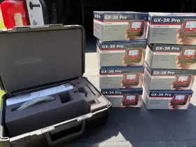 Bm1e100l1 Rki 72-pax-c Gx-3r Pro 60 - Set Of 8 Gas Monitors And Calibration Kit