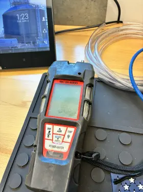 Am1110000l Rki Gx-6000 Gas Monitor With Power Supply And Accessories