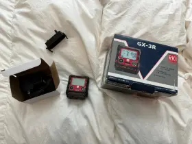 Gx-3r Rki Instruments 4 Gas Meter - O2 Co H2s And Lel With Box