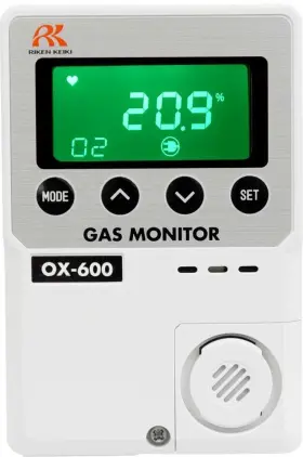 Ox-600 Rki Oxygen Monitor 115 V Ac Operation To 25%