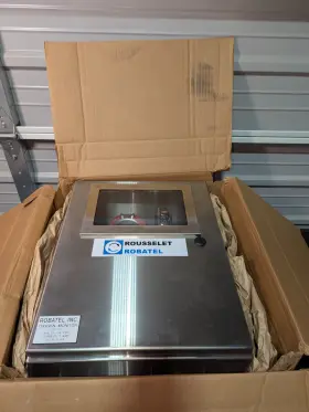 Ehbl-503-drg Rousselet Robatel Msa Ultima Xe Oxygen Gas Monitor / Ehbl-503-drg/ Sce Enclosure