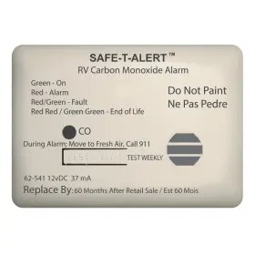 105517 Safe-t-alert 62 Series Rv Carbon Monoxide Alarm 12v Co