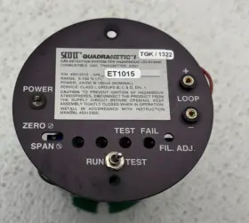 40012510 Scott Et1015 Quadranetic Gas Detection System For Hazardous Locations
