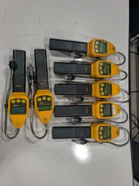 Sensit G2/cgi Power Tested For Parts Lot Of Seven Gas Detectors