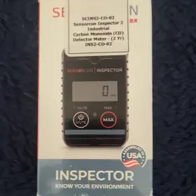 Ins2-co-02 Sensorcon Inspector 2 Industrial Carbon Monoxide Detector