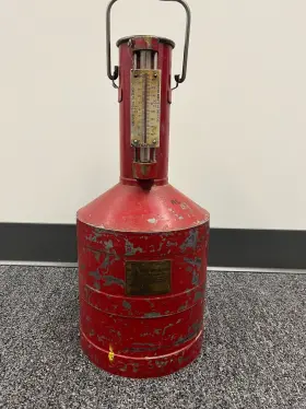 Eess0005gb Seraphin Sensitive Measurement Fuel / Gas Calibration Test Measure Can Prover 5gallons