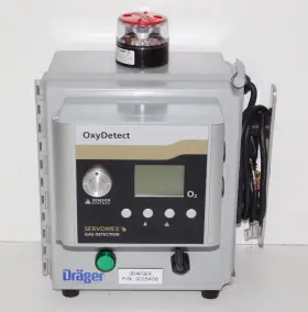 05311a1 Servomex Oxydetect Drager Oxygen O2 Monitor Gas Detection Alarm Station Unit