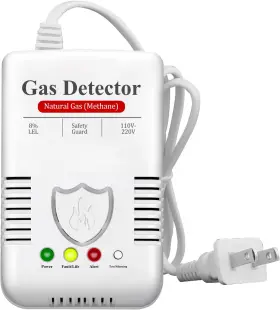Shenzhen Kemingrui Technology Co. Ltd 744759317704 Natural Gas Detector - Plug And Play High Precision With Advanced Chip Technolo