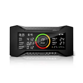 Simbow 714770894935 8-in-1 Air Quality Monitor Air-guardian Aq Portable Tester Co2 M