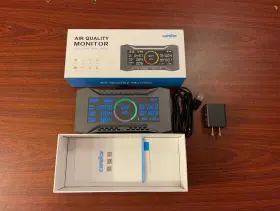 Pm2.5 Simbow Cf-20 Air-guardian Aq Air Quality Monitor Indoor Co2 Pm10