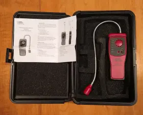 As8800l Smart Sensor Combustible Gas Leak Detector And Case