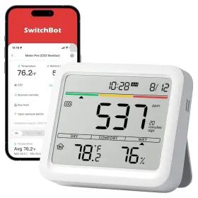 Co2temp Switchbot Us Co2 Detector Co2temp Switchbot Us Co2 Detector