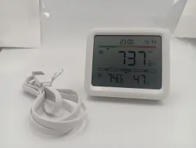 W4900010 Switchbot Co2 Sensor Carbon Dioxide Concentration Meter Thermohygrometer Alarm