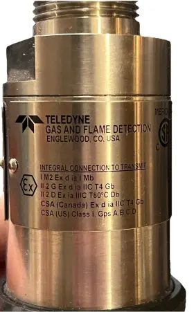 096-3484-03 Teledyne 096-3484-03/04 Meridian 2w Flame Detector Body New