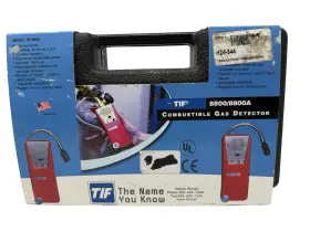 8800a Tif 8800/8800a Combustible Gas Detector With Case And Accessories New Open Box 8800a Tif 8800/8800a Combustible Gas Detector With Case And Accessories New Open Box