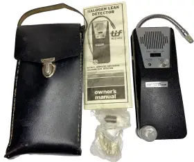 Hld-440 Tif Instruments Halogen Gas-leak Detector Hld 440 Case Owners Manual And Batteries